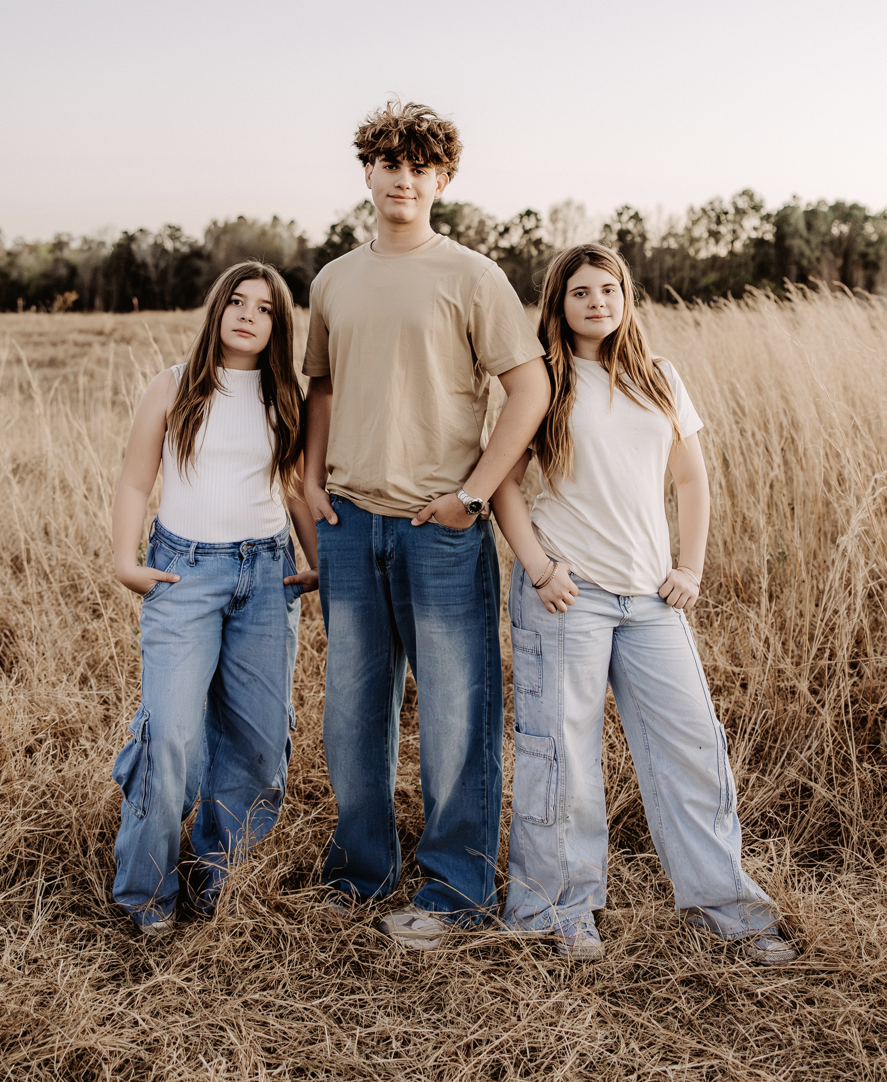Luca Bosurgi with his three children