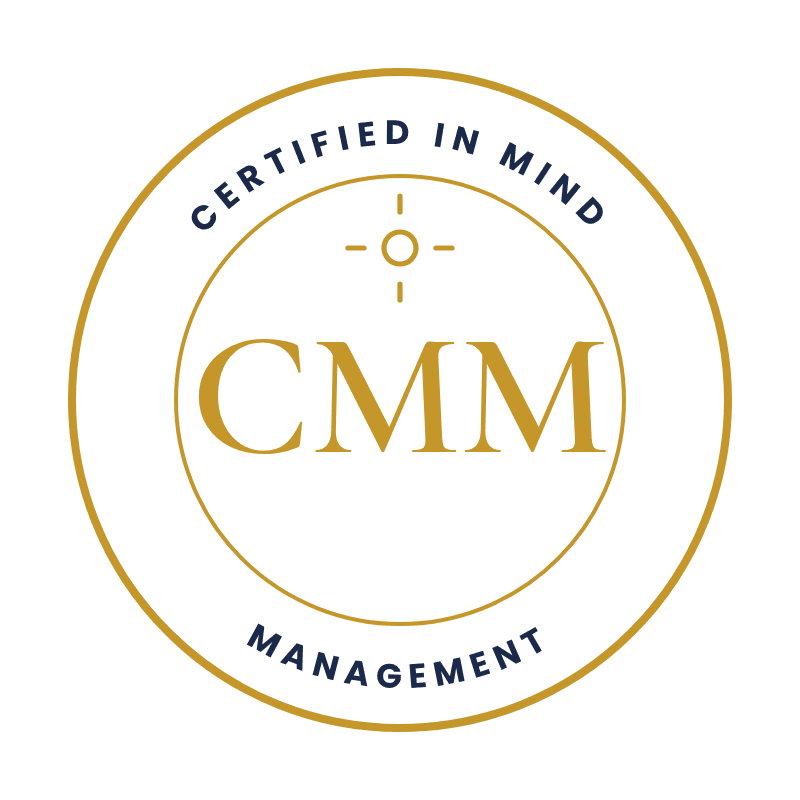 Certified in Mind Management (CMM) seal